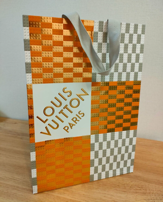 LOUIS VUITTON x LEGO Shopping Tote Authentic Empty Paper Gift Bag