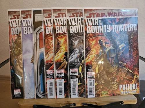 Star Wars: War of the Bounty Hunters # ALPHA + Variants & Directors Cut NM