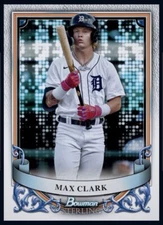 2024 TOPPS Bowman Sterling Prospects Rookie RC-MAX CLARK(Topps Bunt DigitaI Card