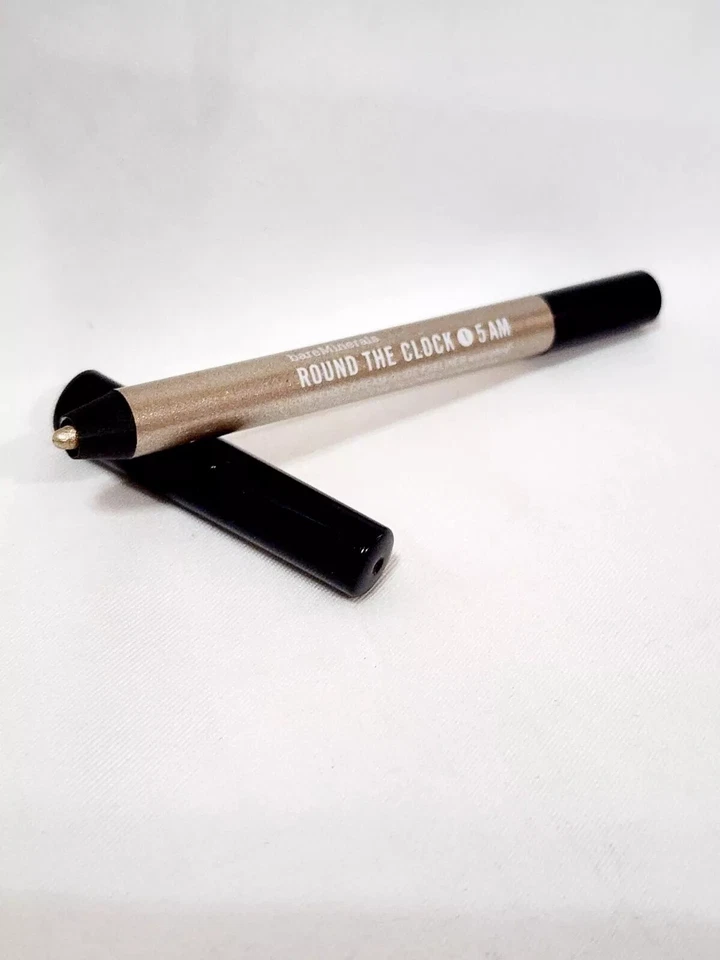 BARE Minerals Round The Clock 5AM Eyeliner GOLD Intense Cream Glide .02oz NeW - Image 3 of 3