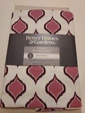 Better Homes Gardens 100 Cotton 72" x 45", 2 Yards Precut Fabric Purple NEW