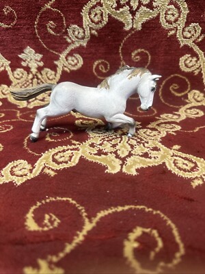 Vintage Schleich Horse Collectible Figurine Toy Germany 2006 Running Stallion