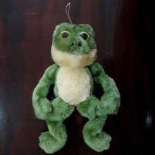 1983 Frog DAKIN San Francisco USA Plush Stuffed Original Vintage Animal Doll Toy