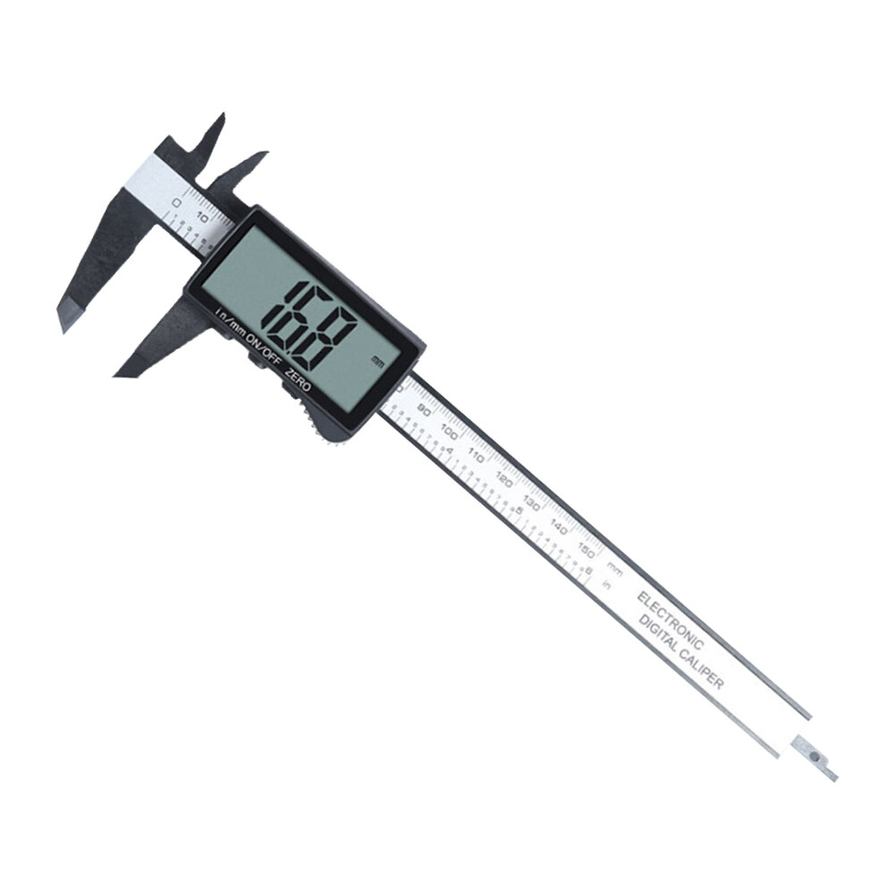 Digitaler Messschieber 0-200mm - Edelstahl Mit LCD Display 0,01mm Genauigkeit