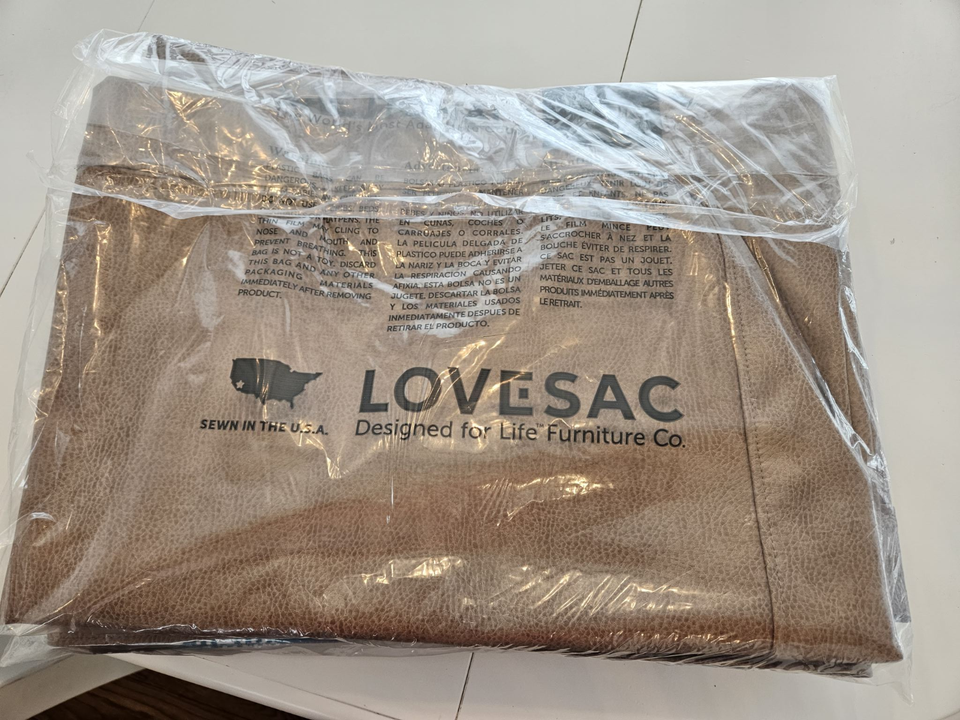 Lovesac Sactional Qty 4 Side Covers Caramel Solid Standard Leather eBay