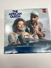 "The African Queen" Extended Play Laserdisc LD - Humphrey Bogart