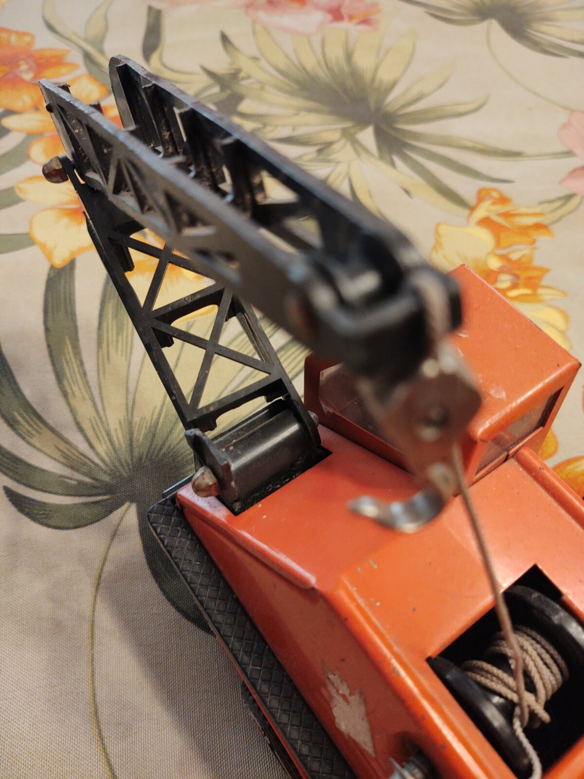 Vintage Orange STEEL Tonka Crane Truck eBay