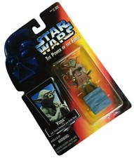 YODA Jedi Trainer Backpack Gimer Stick Star Wars Action Figure POTF Vintage 1995