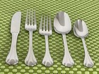 Dansk SCALLOPED Stainless International Designs Ltd Glossy Choice Flatware E17G