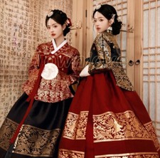 Women Korean Hanbok Traditional Dress National Costume Court Dress Wedding New