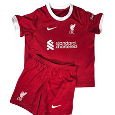 Liverpool Home Football Kit - 2023/24 Nike Shirt & Shorts - Boys 5-6 Years