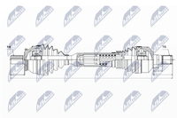 Nty Antriebswelle NPW-VV-061