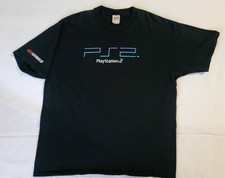 Sony PlayStation 2 EB Games Promotional PS2 T-Shirt Anvil XL Vintage Rare 2000