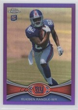 2012 Topps Chrome Retail Purple Refractor 391/499 Rueben Randle #70 0l1