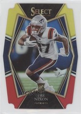 2021 Panini Select Premier Level Red & Yellow Prizm Die-Cut Tre Nixon #199 0j7s