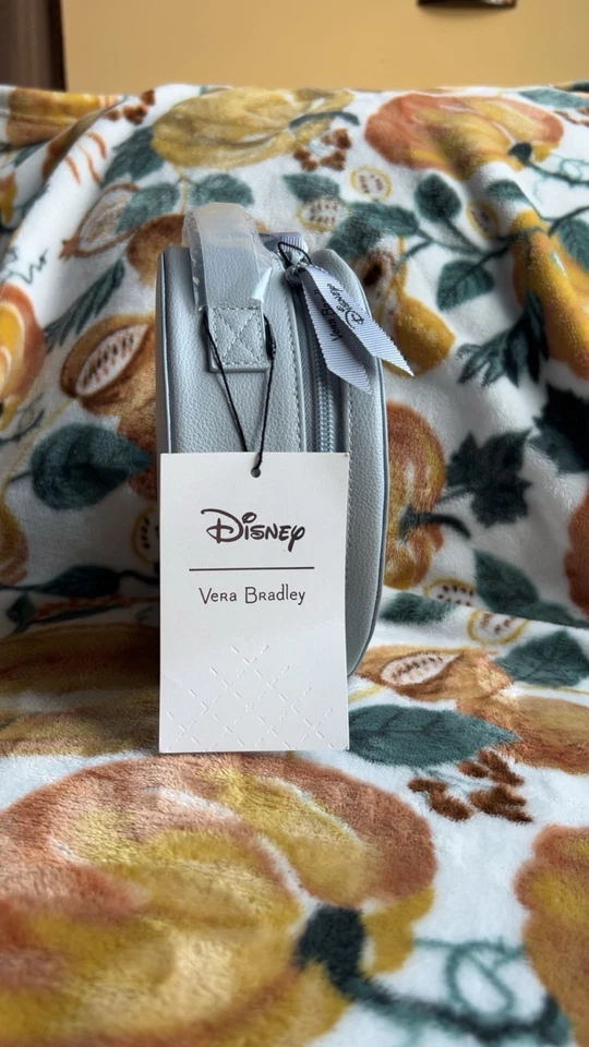NUEVO Vera Bradley Disney MICKEY MOUSE PICCADILLY PAISLEY Caprichoso Estuche Cosmético Bolso Foto 2 de 4