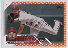2023 Topps Complete Set Fanatics Exclusive Orange Star /99 Caleb Smith #191 0c4