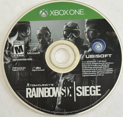 Tom Clancy's Rainbow Six: Siege (Xbox One) DISC ONLY | NO TRACKING | M1909
