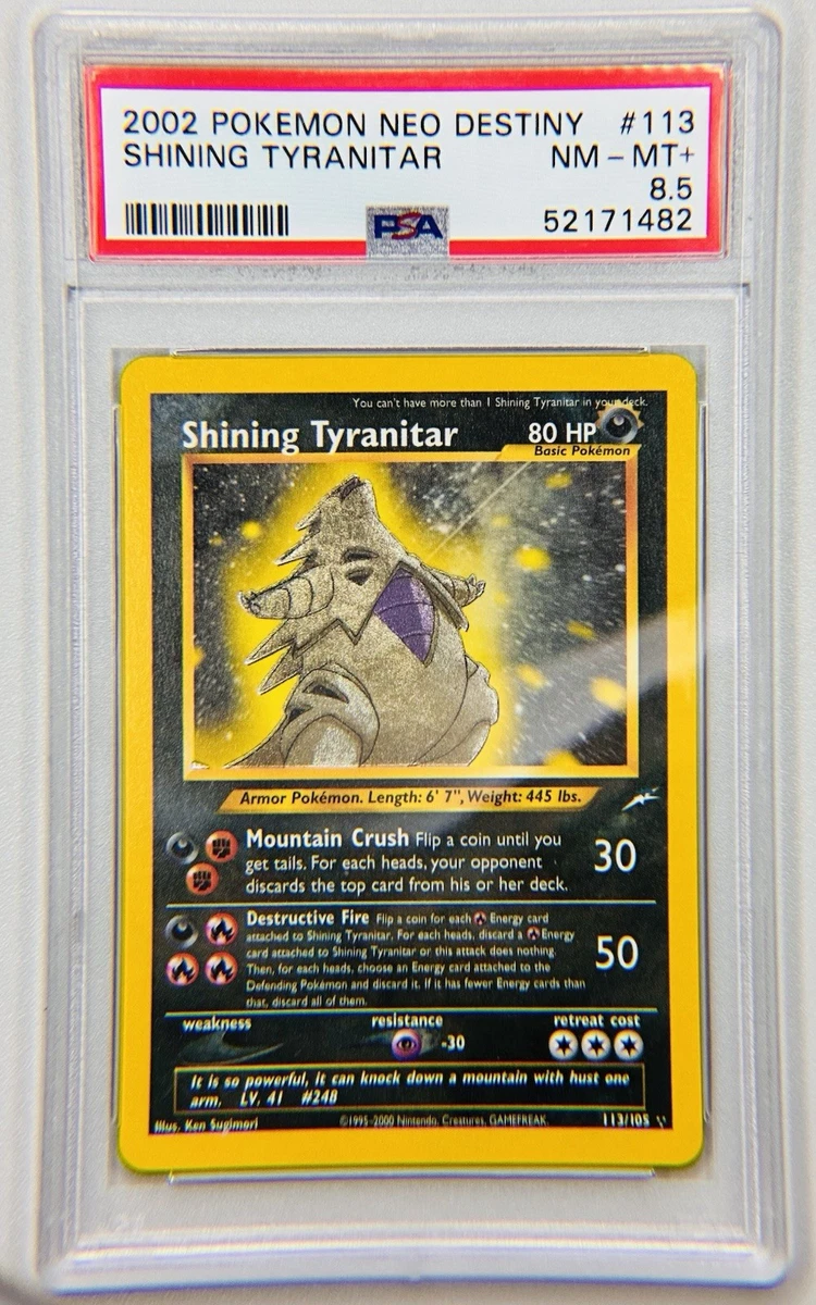 Pokémon TCG Professional Sports Authenticator (PSA) 8.5 Graded
