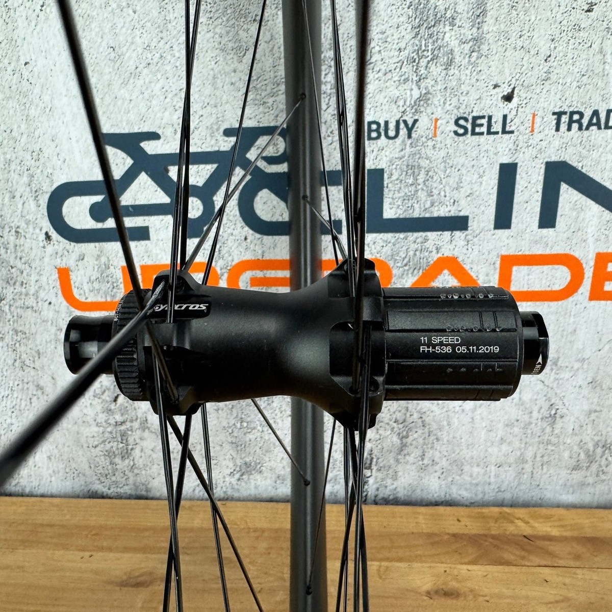 Syncros Capital 1.0 35 Carbon Tubeless Gravel Disc Brake Wheelset