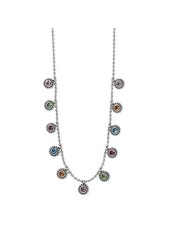Brighton Twinkle Drops Necklace  108 JM7495 silver multi