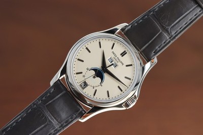 Patek Philippe Annual Calendar Moonphase 5125G-010 Wempe 125th Anniversary W/G