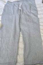 Tek Gear Ultrasoft Fleece Sweatpants Men's XXL Gray Elastic Waist Drawstring