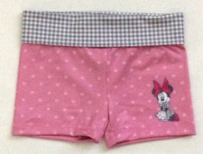BNWT Disney Parks Minnie Mouse Girls Shorts Size XXS 2-3 Pink Polka Dots