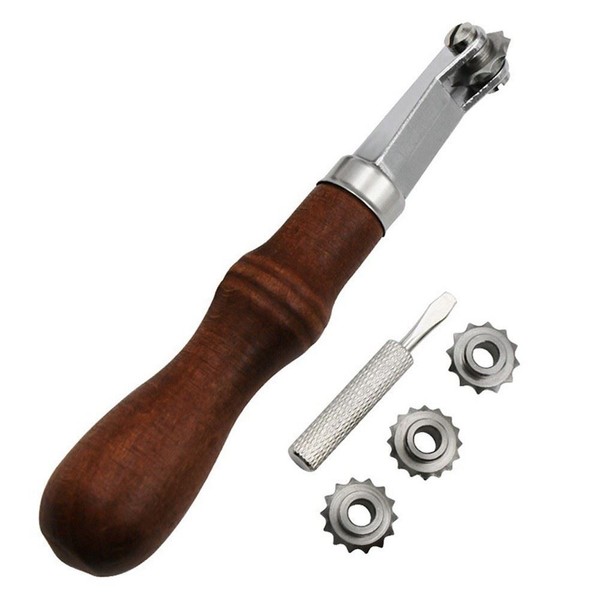Eurowagens Spacing Wheel Set Diy Handgefertigte Lederwerkzeuge Scriber Rad-image