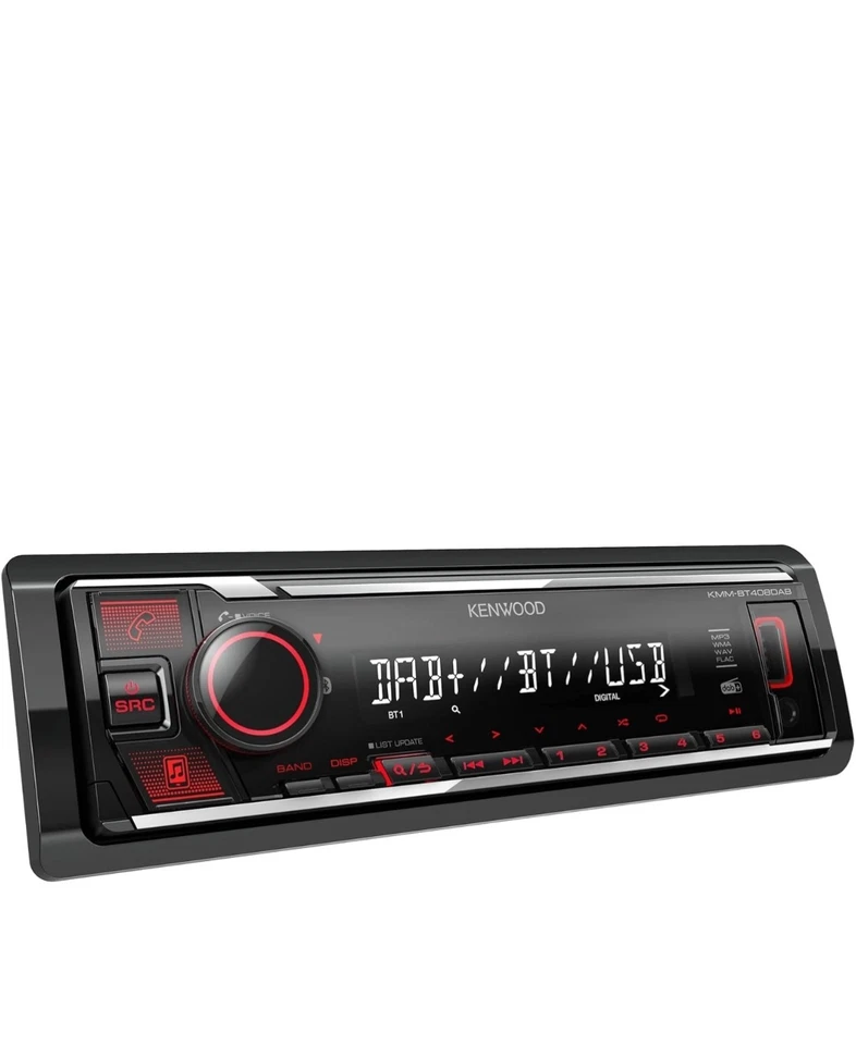 Autoradio Kenwood Kmm 408dab Bluetooth Aux USB - Immagine 4 di 4