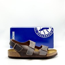 NEW Unisex BIRKENSTOCK Milano Oiled Leather Sandal HABANA 0034871