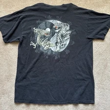 Early 2000S Odm Guardians Of Paradise Dragon Tiger T-Shirt