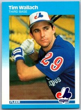⚾ 1987 Fleer #334 Tim Wallach Montreal Expos