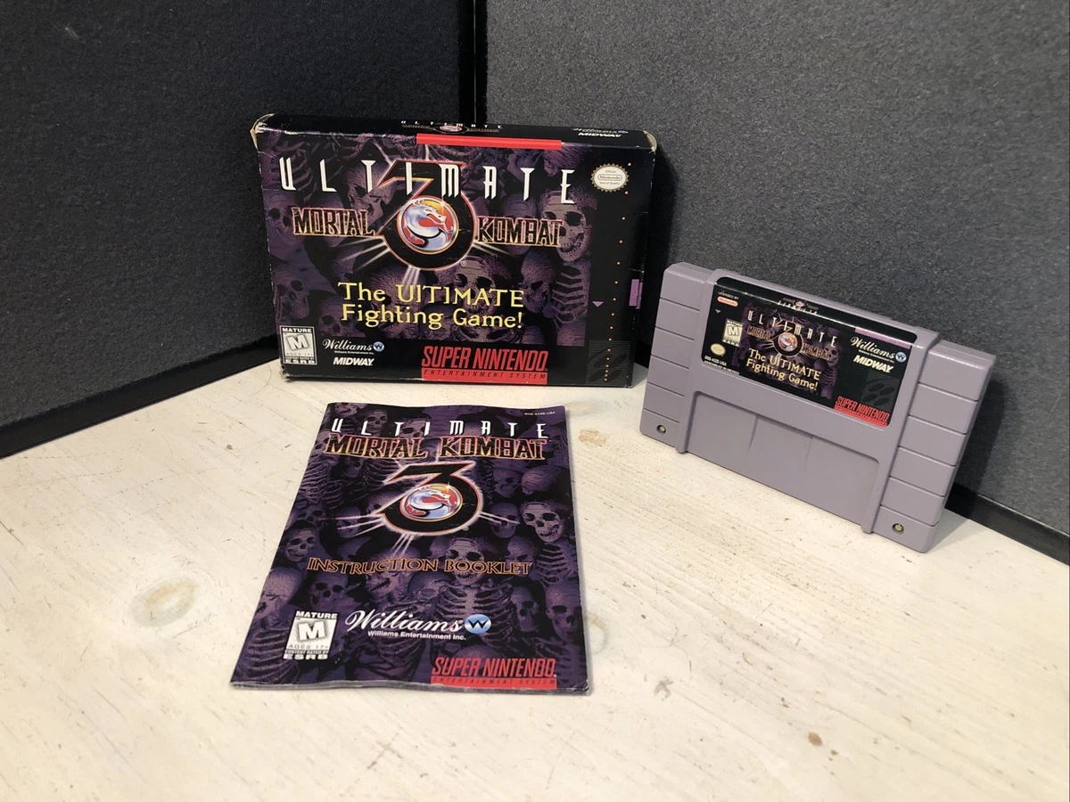 3 Kombat Mortal Ultimate 海外版 SNES 3 KOMBAT SFC★MORTAL SNES. III Kombat Mortal ultimate PAL UK Nintendo Switch