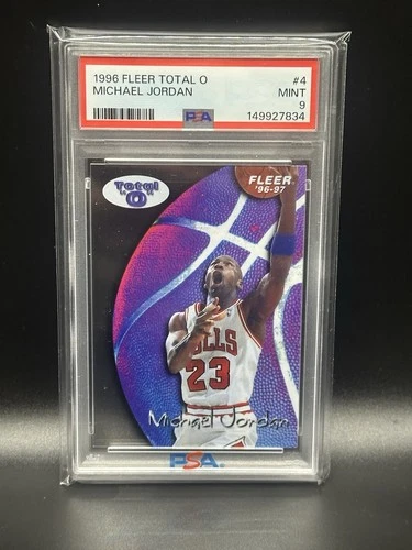1996 Fleer Total O Michael Jordan #4 PSA 9
