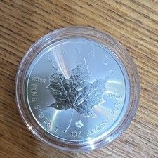 Royal Canadian Mint Maple Leaf 1 oz Silver Bullion Coin