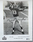 Washington Redskins Sammy Baugh signed auto 8x10 BAS Beckett Certified NO Res