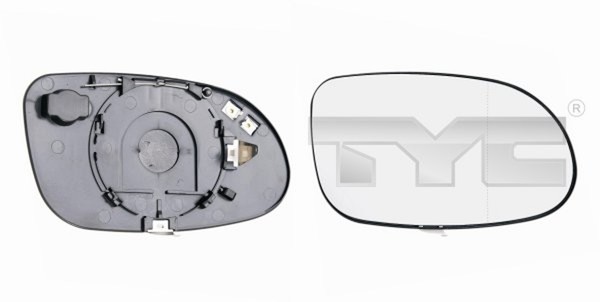 TYC Spiegelglas AußEnspiegel 321-0002-1 FüR Mercedes SLK Klasse CLK W168 R170-image