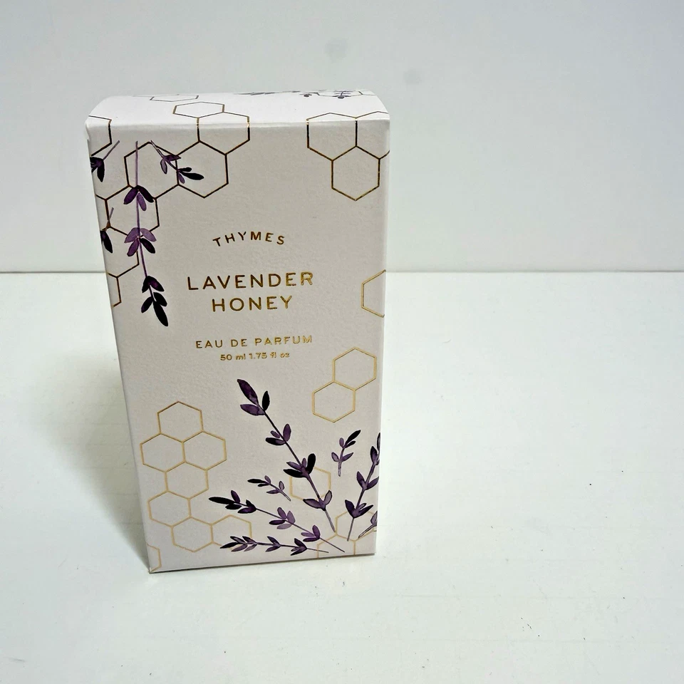 Thymes Lavender Honey Eau de Parfum Damas 1.75 fl oz Botella Spray Nuevo en Caja Foto 4 de 4
