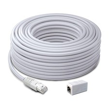 Swann Security Cat5 Ethernet Cable, NVR Extension Cord for PoE Camera, 100 Ft...