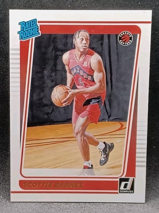 2021-22 Panini Donruss Rated Rookie Scottie Barnes #236 RC