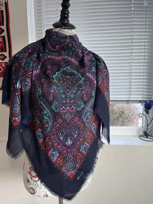 Italy Large Poly Scarf