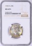1943 S Washington Quarter NGC MS67+ POP 16/5 San Francisco Washington