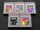 Small Gameboy Lot - 5 Gameboy Games/ Tested and Working/Some Game Cases Included
