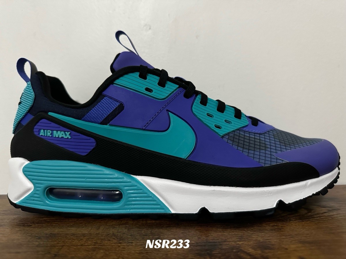 Men\'s Sz 15 Nike Air Max 90 Drift Persian Violet Dusty Cactus Black FB2877-500 Nike Air Max 90 Drift Persian Violet Dusty Cactus Black  main image 3