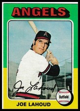 1975 Topps #317 Joe Lahoud California Angels