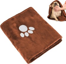 40 x 24 Inch Dog Towels for Drying Dogs, Absorbent Microfiber Dog Towel  Dog