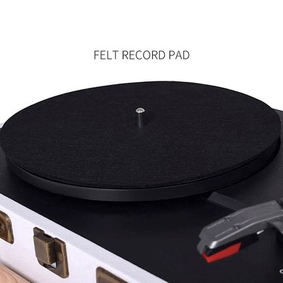 30MM Felt Turntable Platter Mat Slip Mat Audiophile 3MM Thick Turntable Mat