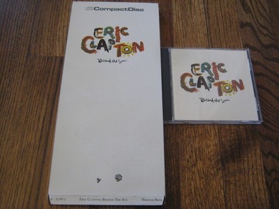 Eric Clapton Behind The Sun Longbox and Original cd-Rare! Forever Man