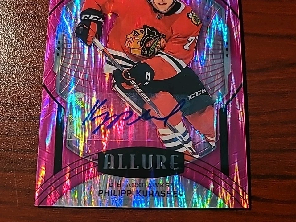 2020-21 Upper Deck Allure Rookie Magenta Auto #134 Philipp Kurashev /75 - Image 2 of 3